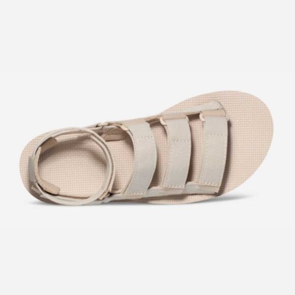 Teva Flatform Mevia Platform Gladiator Sandals Birch Beige Strappy Women’s 8 - Picture 4 of 15